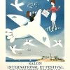 Outlet Pamono Raymond Peynet, Air Show and Festival, 1984, Poster