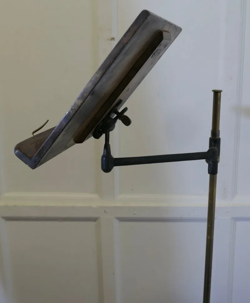Pamono Reading or Music Stand from Harrods, 1930s> Magazine Racks