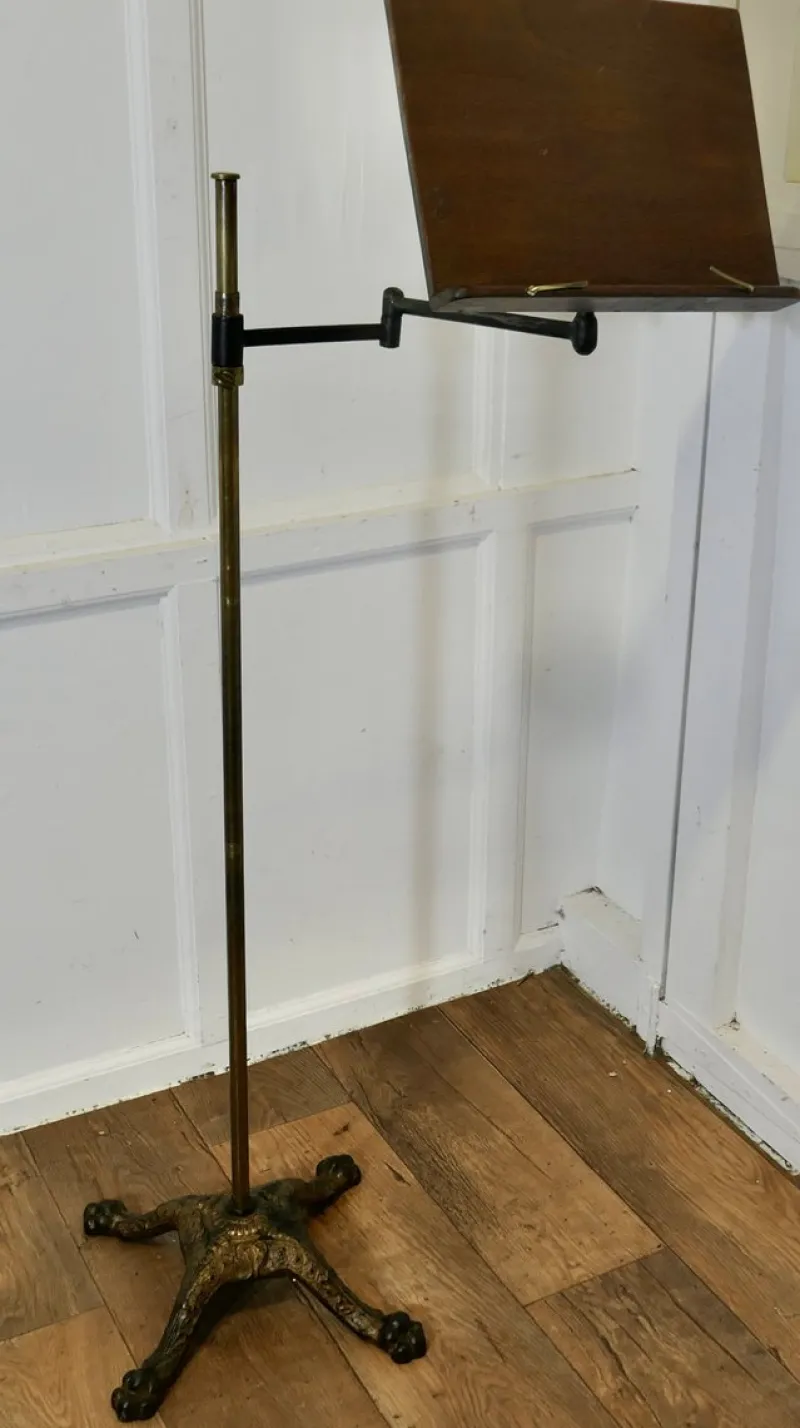 Pamono Reading or Music Stand from Harrods, 1930s> Magazine Racks