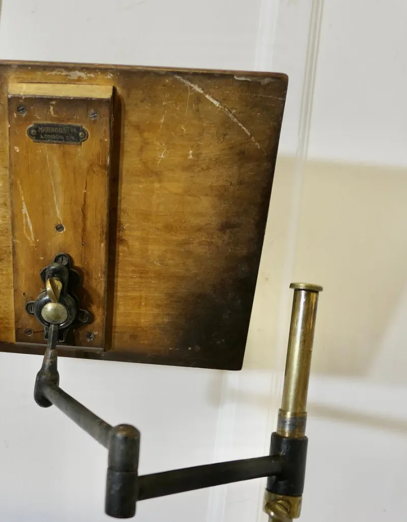 Pamono Reading or Music Stand from Harrods, 1930s> Magazine Racks