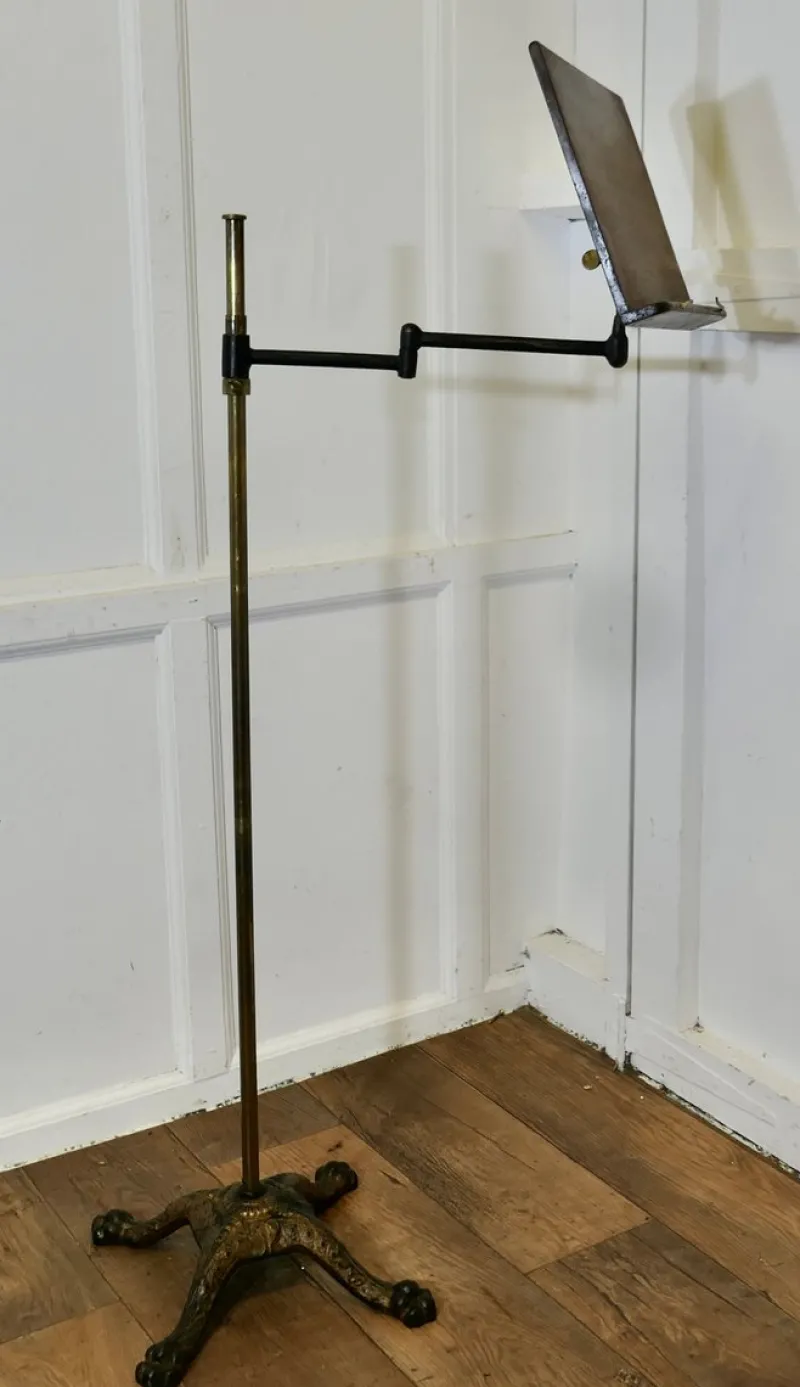 Pamono Reading or Music Stand from Harrods, 1930s> Magazine Racks