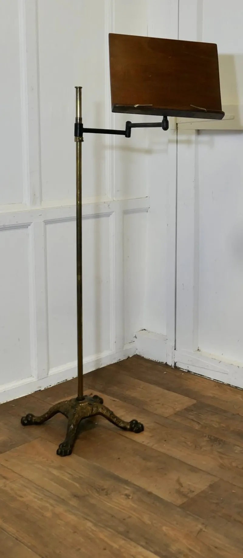 Pamono Reading or Music Stand from Harrods, 1930s> Magazine Racks