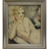 Pamono Reclining Female Nude by Micao Kono, Art Deco, France, 1933> Art Deco