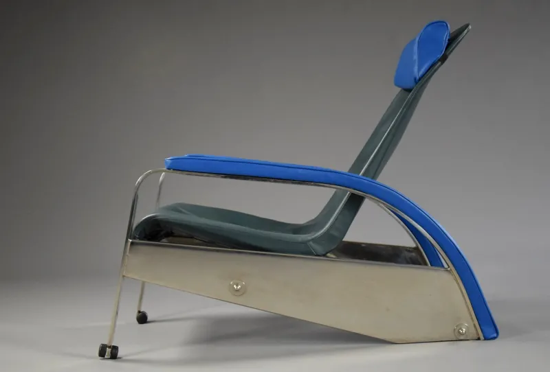 Pamono Reclining Lounge Chair by Jean Prouvé for Tecta