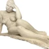 Best Pamono Reclining Nude Woman, 1950, Plaster