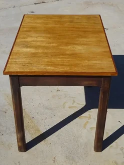 Clearance Pamono Rectangular Oak and Veneer Worktable, 1960s
