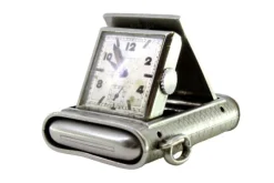 Pamono Rectangular Shaped Hand-Wound Pocket Watch with Side-Press Opening Lid> Watches
