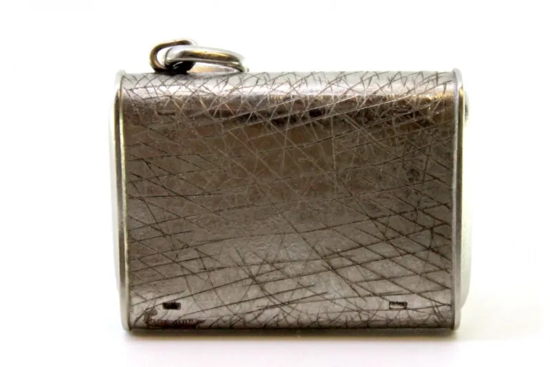 Pamono Rectangular Shaped Hand-Wound Pocket Watch with Side-Press Opening Lid> Watches