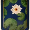 Pamono Rectangular Tray in Lacquered Metal by Les Ottomans