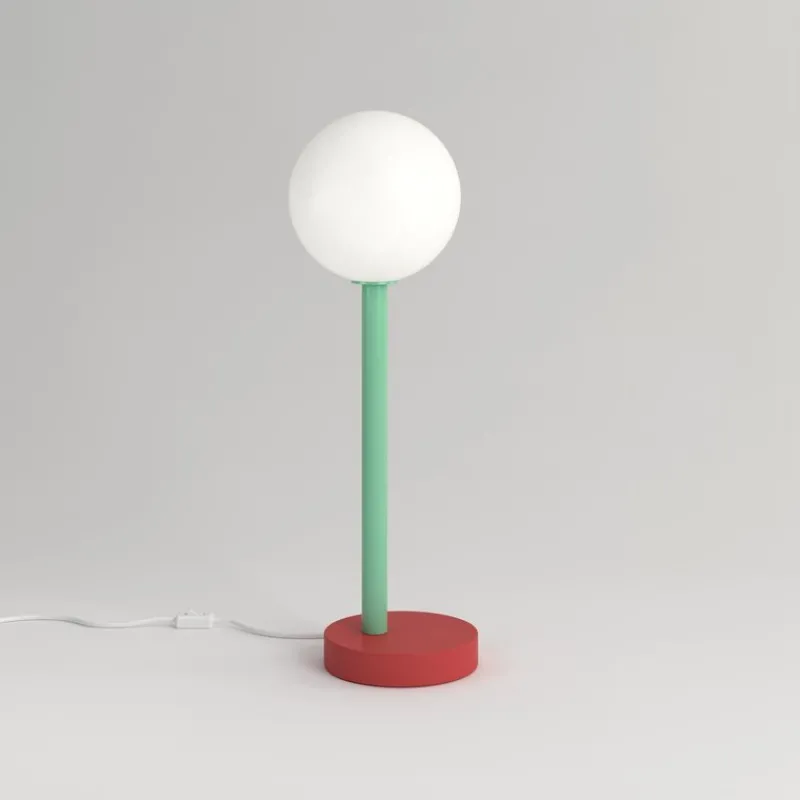Best Pamono Red and Green Off Center Desk Light by Atelier Areti