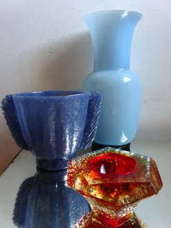 Pamono Red Bowl from Mandruzzato, 1960s