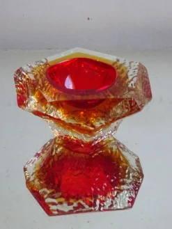 Pamono Red Bowl from Mandruzzato, 1960s