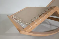 Hot Pamono Red Canapo Rocking Chair attributed to Franco Albini for Cassina, Italy, 2010