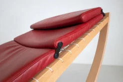 Hot Pamono Red Canapo Rocking Chair attributed to Franco Albini for Cassina, Italy, 2010