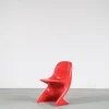 Pamono Red Casalino Children's Chair by Alexander Begge for Casala, Germany, 2000s> Children's Chairs