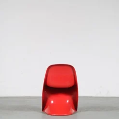 Pamono Red Casalino Children's Chair by Alexander Begge for Casala, Germany, 2000s><noscript><img width=