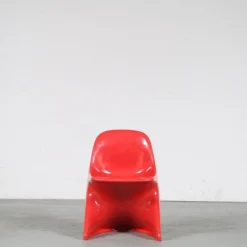 Pamono Red Casalino Children's Chair by Alexander Begge for Casala, Germany, 2000s><noscript><img width=