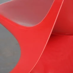 Pamono Red Casalino Children's Chair by Alexander Begge for Casala, Germany, 2000s><noscript><img width=