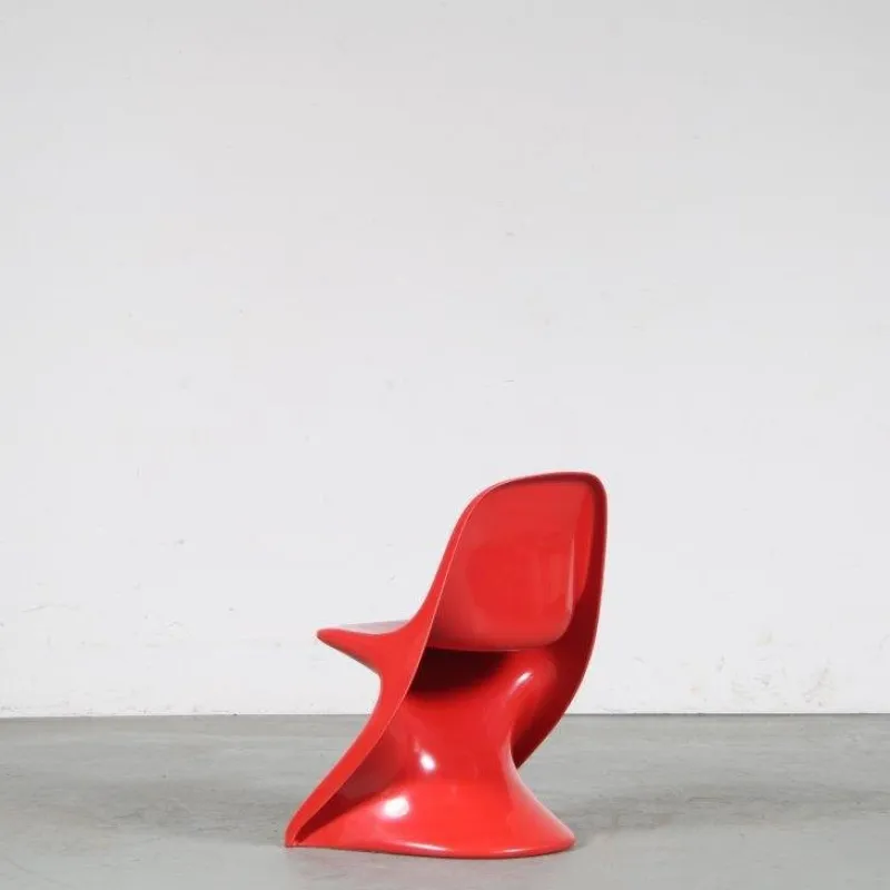 Pamono Red Casalino Children's Chair by Alexander Begge for Casala, Germany, 2000s> Children's Chairs