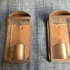 Online Pamono Red Copper Garden Lamps, 1990s, Set of 2