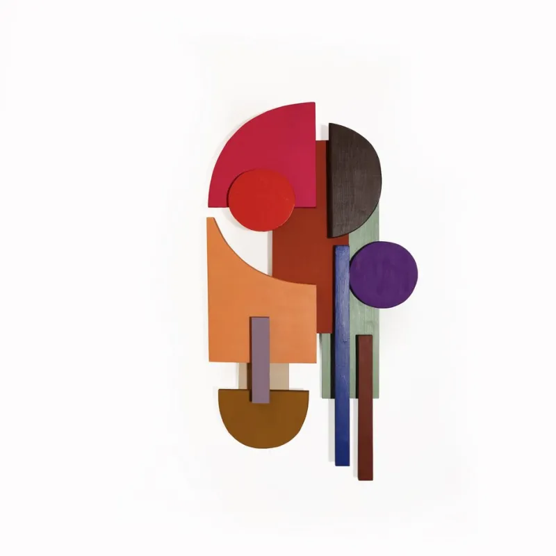 Pamono Red Dot Purple Dot Sculpture by Tilde Grynnerup> Wall Decor