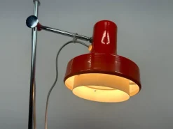 Pamono Red Floor Lamp by Josef Hurka for Napako, 1970s><noscript><img width=