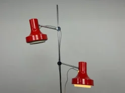 Pamono Red Floor Lamp by Josef Hurka for Napako, 1970s><noscript><img width=
