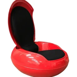 Pamono Red Garden Egg Chair by Peter Ghyczy for Ghyczy Design, 1960s> Garden Seating
