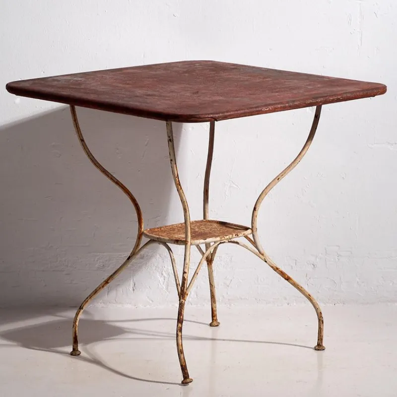 Discount Pamono Red Outdoor Table, 1920s
