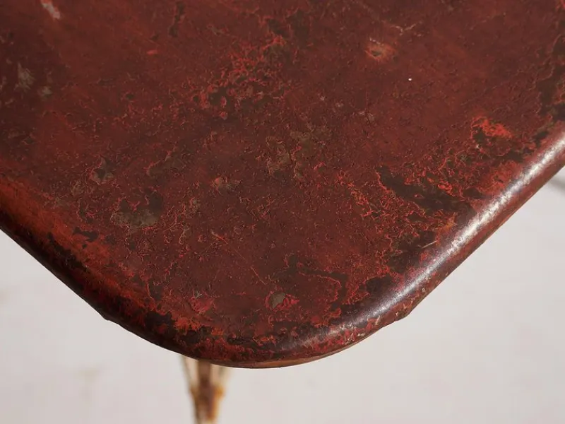 Discount Pamono Red Outdoor Table, 1920s