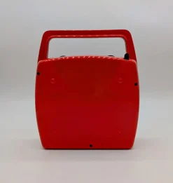 Pamono Red Penny Record Player by Mario Bellini for MusicalNastro. Italy, 1980s><noscript><img width=