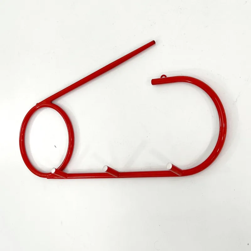 Pamono Red Pin Coat Rack from Neverland, 1980s> Racks, Hooks & Valets