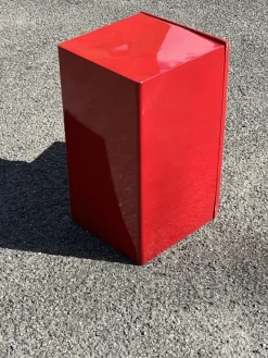 Pamono Red Post Box with 2 Keys in Cast Iron & Steel><noscript><img width=