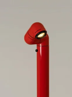 Pamono Red Tatu Floor Lamp by André Ricard><noscript><img width=