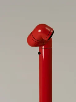 Pamono Red Tatu Floor Lamp by André Ricard><noscript><img width=