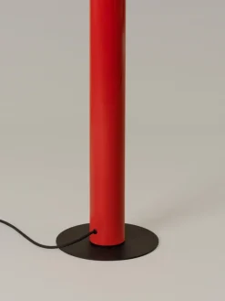 Pamono Red Tatu Floor Lamp by André Ricard><noscript><img width=