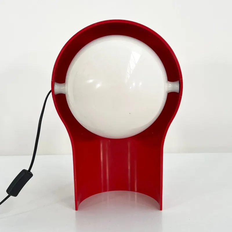 Online Pamono Red Telegono Table Lamp by Vico Magistretti for Artemide, 1960s