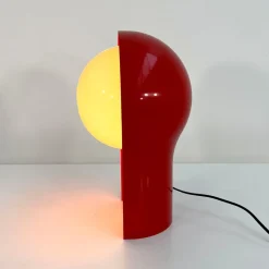Online Pamono Red Telegono Table Lamp by Vico Magistretti for Artemide, 1960s