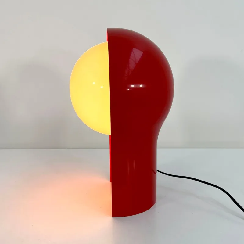 Online Pamono Red Telegono Table Lamp by Vico Magistretti for Artemide, 1960s