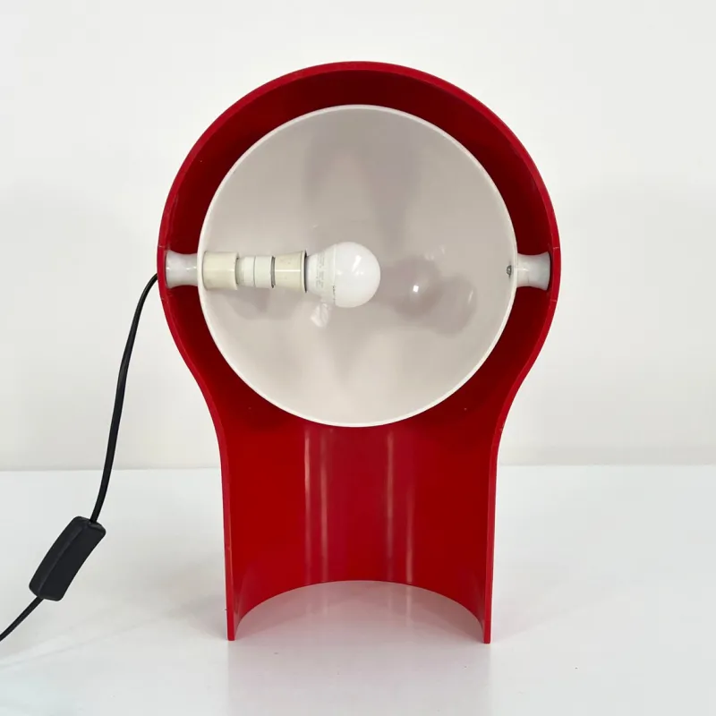 Online Pamono Red Telegono Table Lamp by Vico Magistretti for Artemide, 1960s
