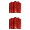 Outlet Pamono Red Tronchi Murano Style Glass Wall Sconces by Simoeng, Set of 2
