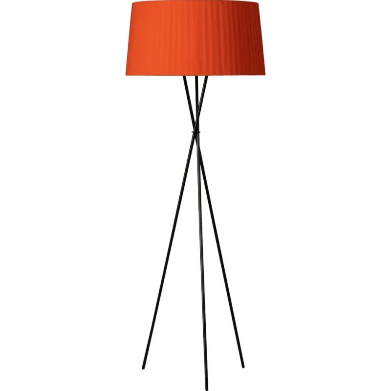 Pamono Red Trípode G5 Floor Lamp by Santa & Cole> Floor Lamps