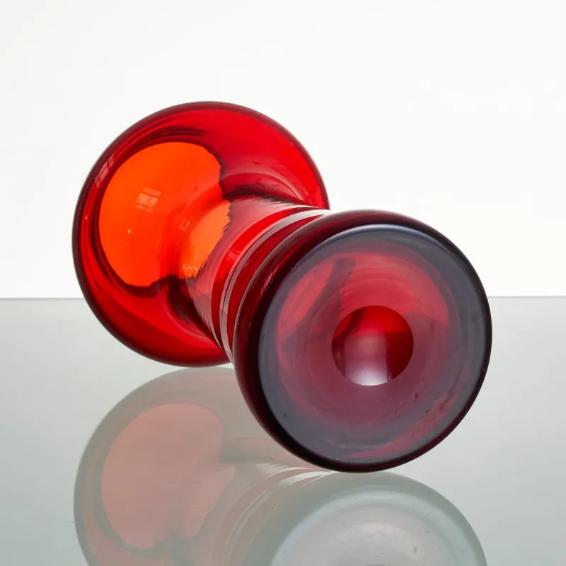 Pamono Red Vase by Zbigniew Horbowy, 1970s> Vases
