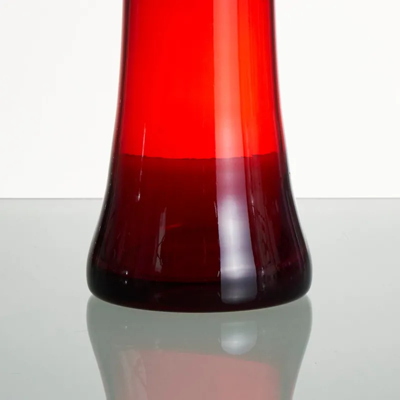 Pamono Red Vase by Zbigniew Horbowy, 1970s> Vases
