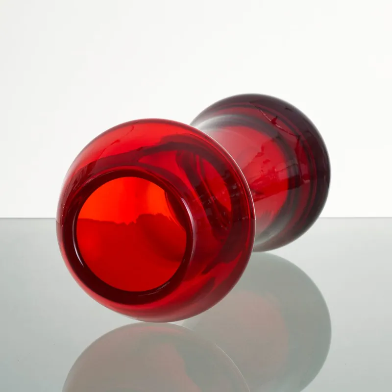 Pamono Red Vase by Zbigniew Horbowy, 1970s> Vases