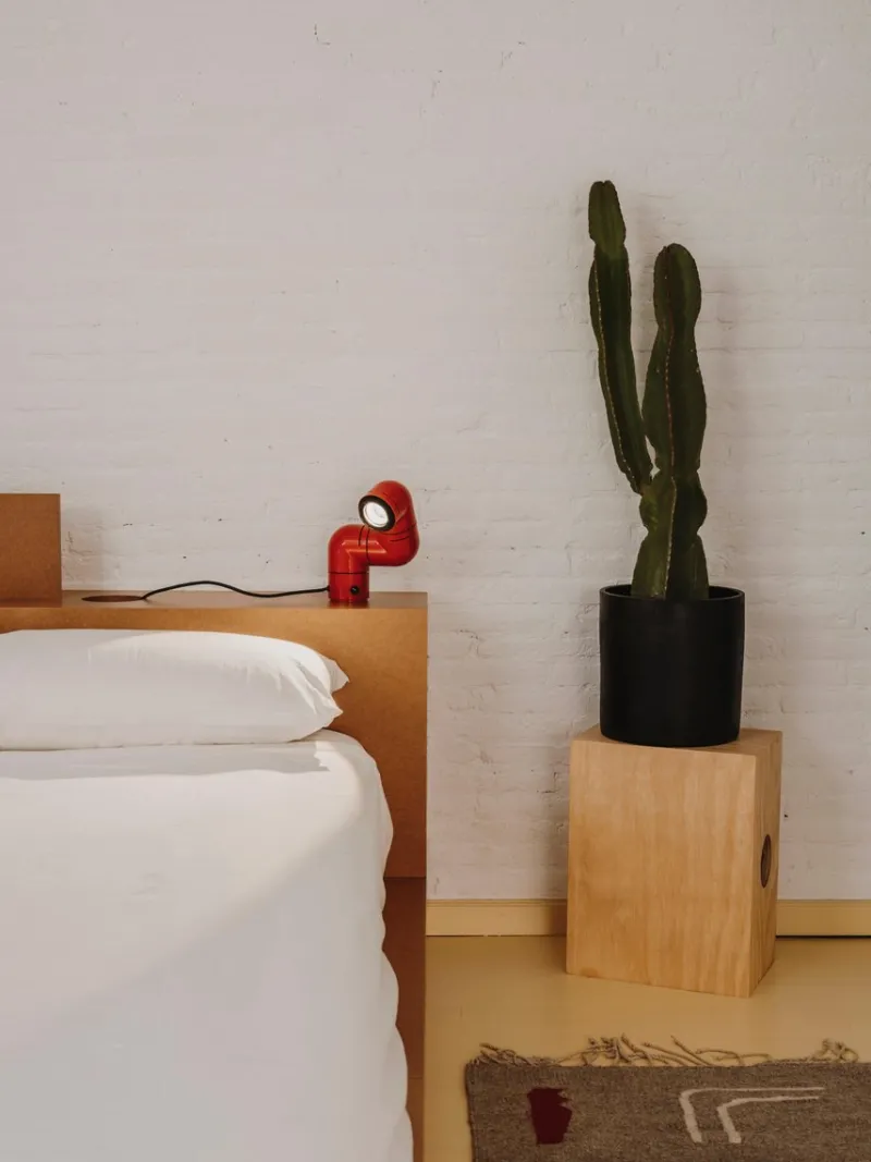 Online Pamono Red Wall Lamp by André Ricard