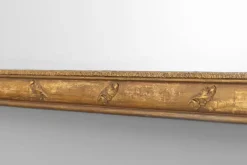 Pamono Reeded Overmantel Mirror, 1860s><noscript><img width=