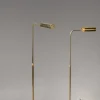 Pamono Re-Edition of an Adjustable Floor Lamp in Chrome Plated Brass from Blend Roma, 1960s> Floor Lamps