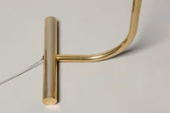 Pamono Re-Edition of an Adjustable Floor Lamp in Chrome Plated Brass from Blend Roma, 1960s><noscript><img width=