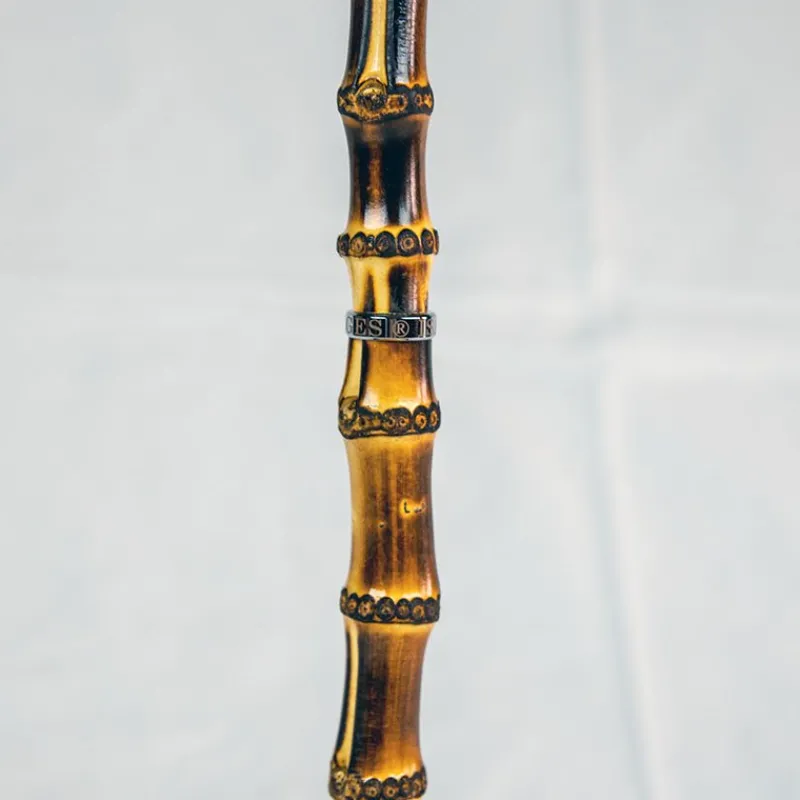 Discount Pamono Refilling Table Lamp in Steel and Bamboo by Isander Borges